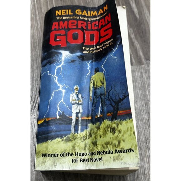 American Gods The Bestselling Underground Novel By Neil Gaiman Paperback - Picture 2 of 6
